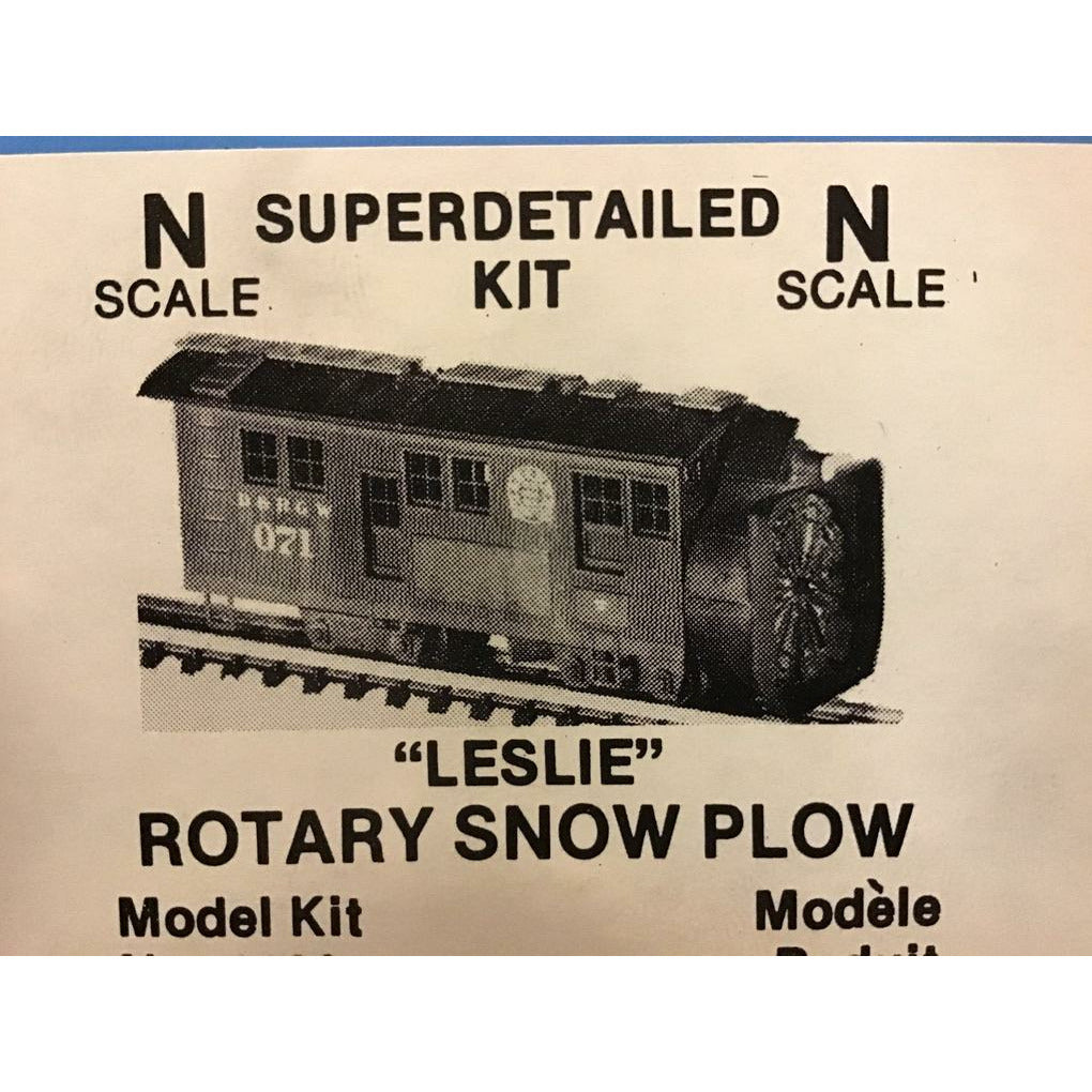 N Scale "Leslie" Snow Plow Kit