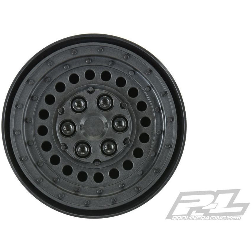 Pro-Line Carbine 1.9" Black Dually Wheels for Crawlers F/R