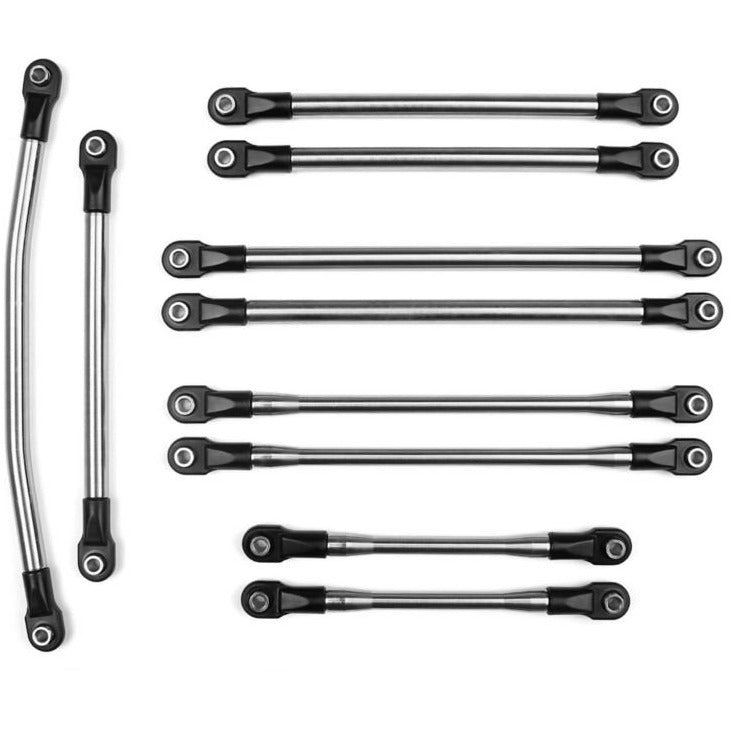 Incision SCX10-II 12.3" 1/4 Stainless Steel Link Set