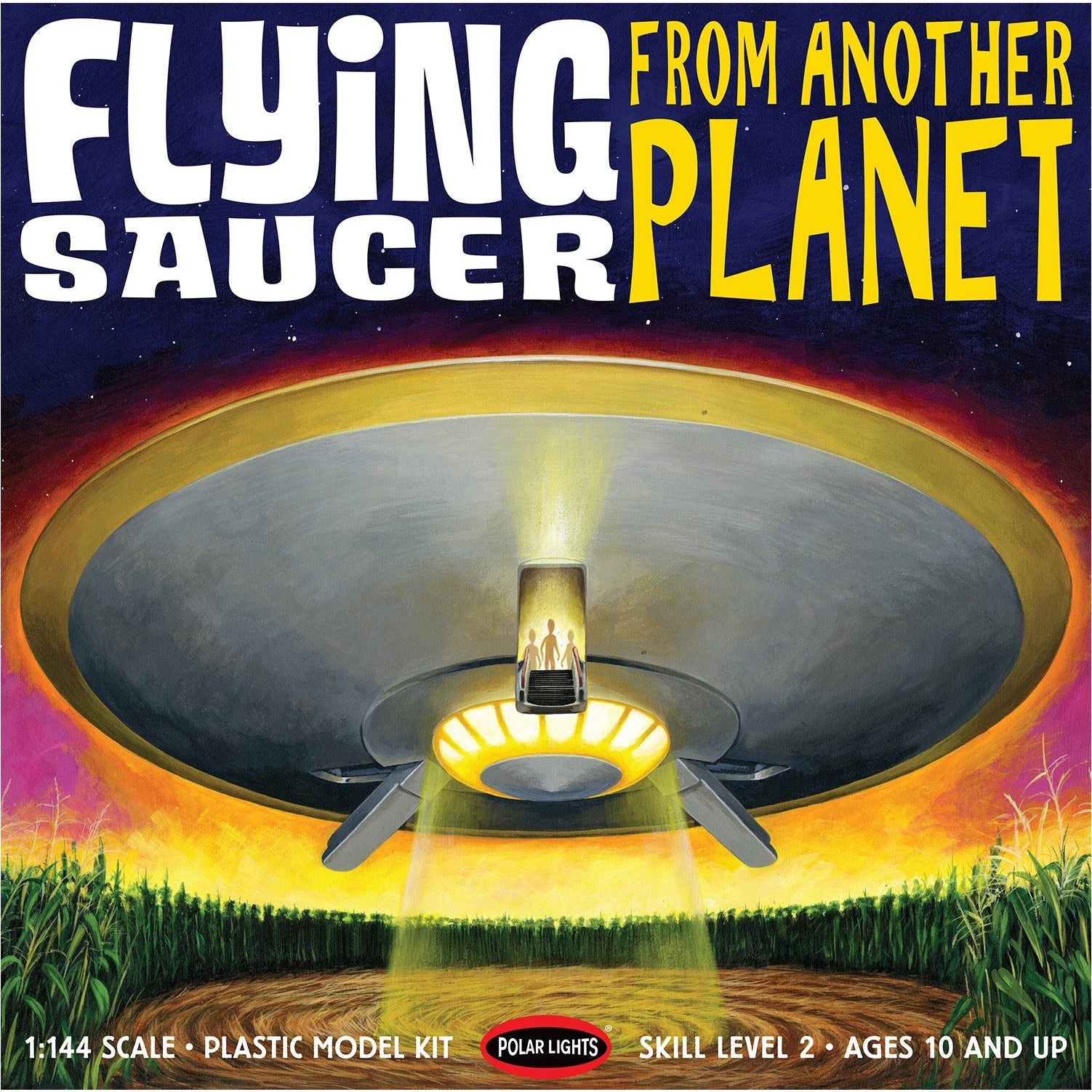 Flying Saucer from Another Planet 1/144 Science Fiction Model Kit #985/12 by Polar Lights