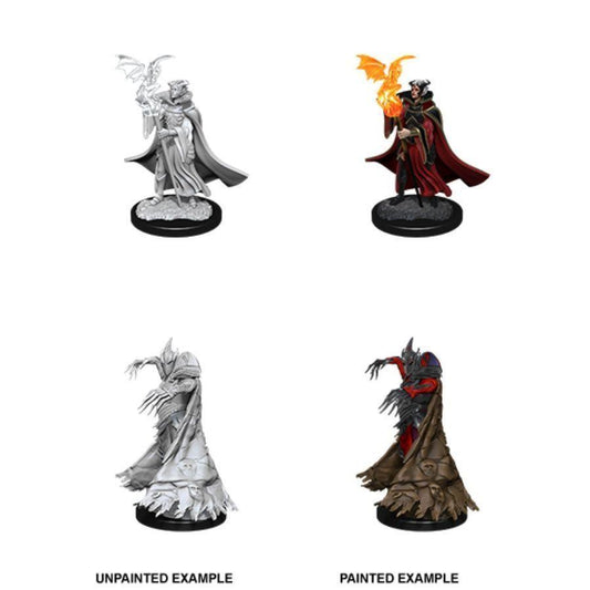Pathfinder Unpainted Mini - Cultist and Devil 90092