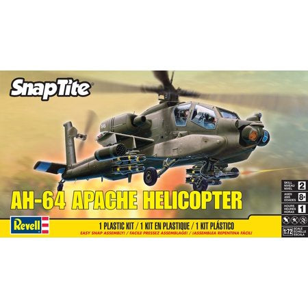 Snaptite Ah-64 Apache 1/72 by Revell