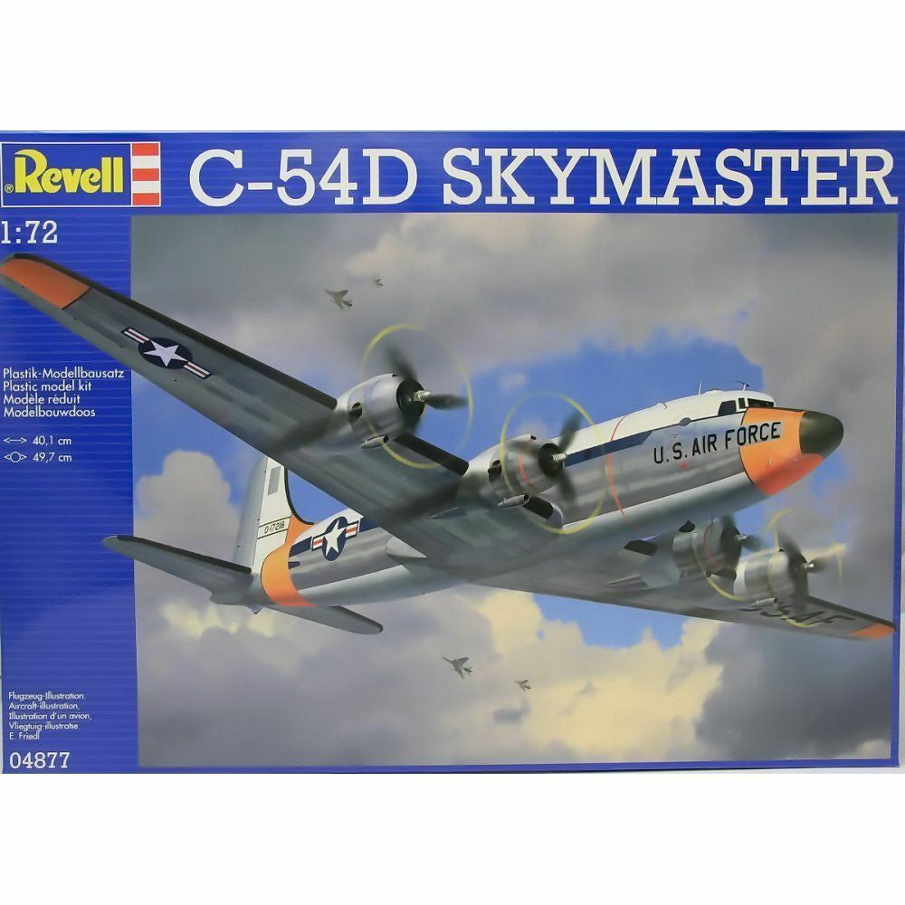 C-54D Skymaster Military Transport 1/72 by Revell
