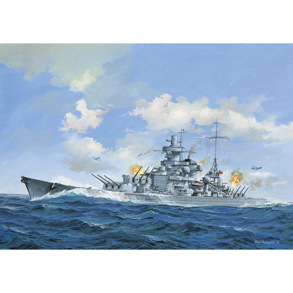 German Battleship Scharnhorst 1/570 Model Ship Kit #5037 by Revell