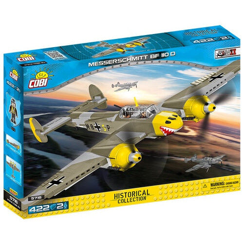 Historical Collection WWII: 5716 Planes Messerschmitt Bf 110 B 422 PCS