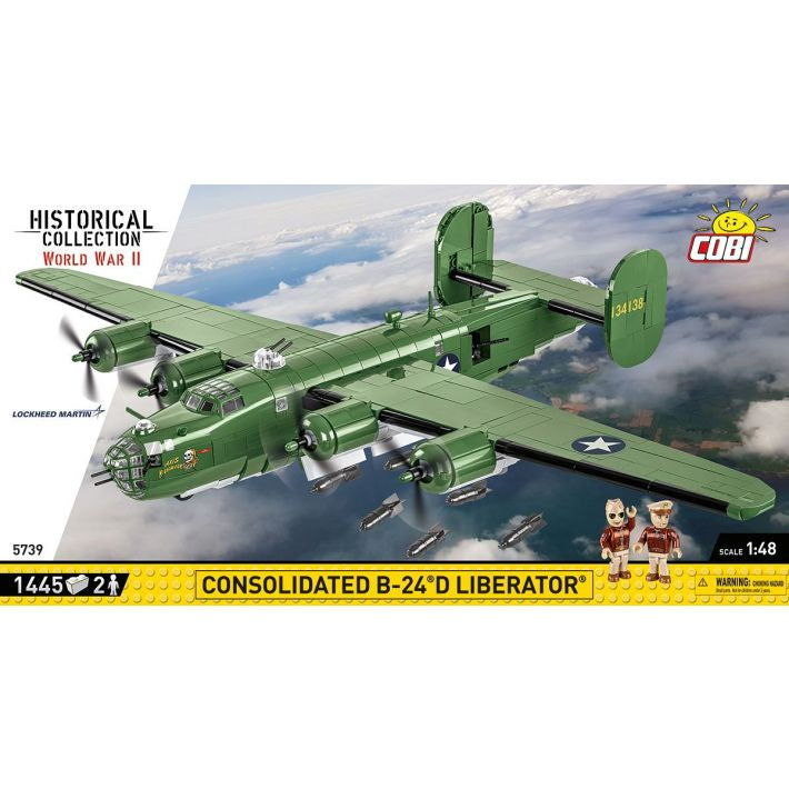 Cobi Historical Collection WWII: Consolidated B-24 Liberator 1445 PCS