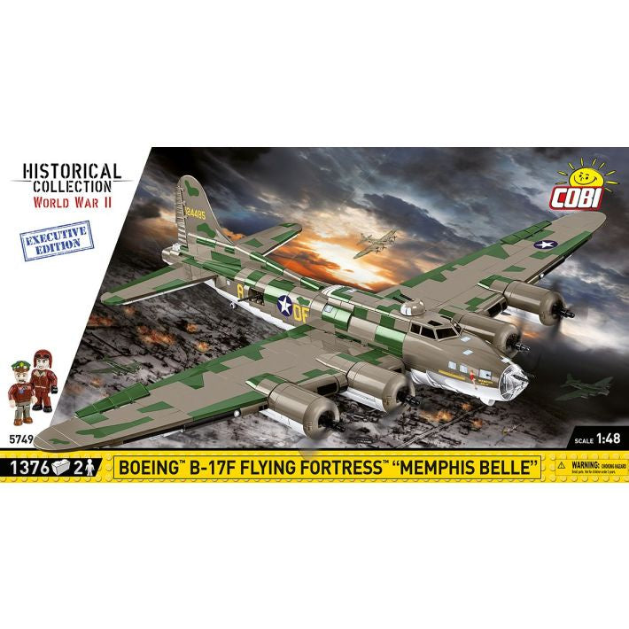 Cobi Historical Collection WWII: Boeing B-17F Flying Fortress "Memphis Belle" - Executive Edition 1376 PCS