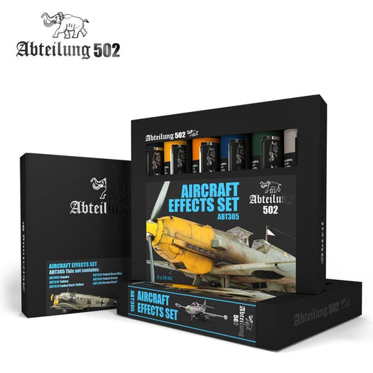 Abteilung502 Oil Paint Set Aircraft Effects - ABT305