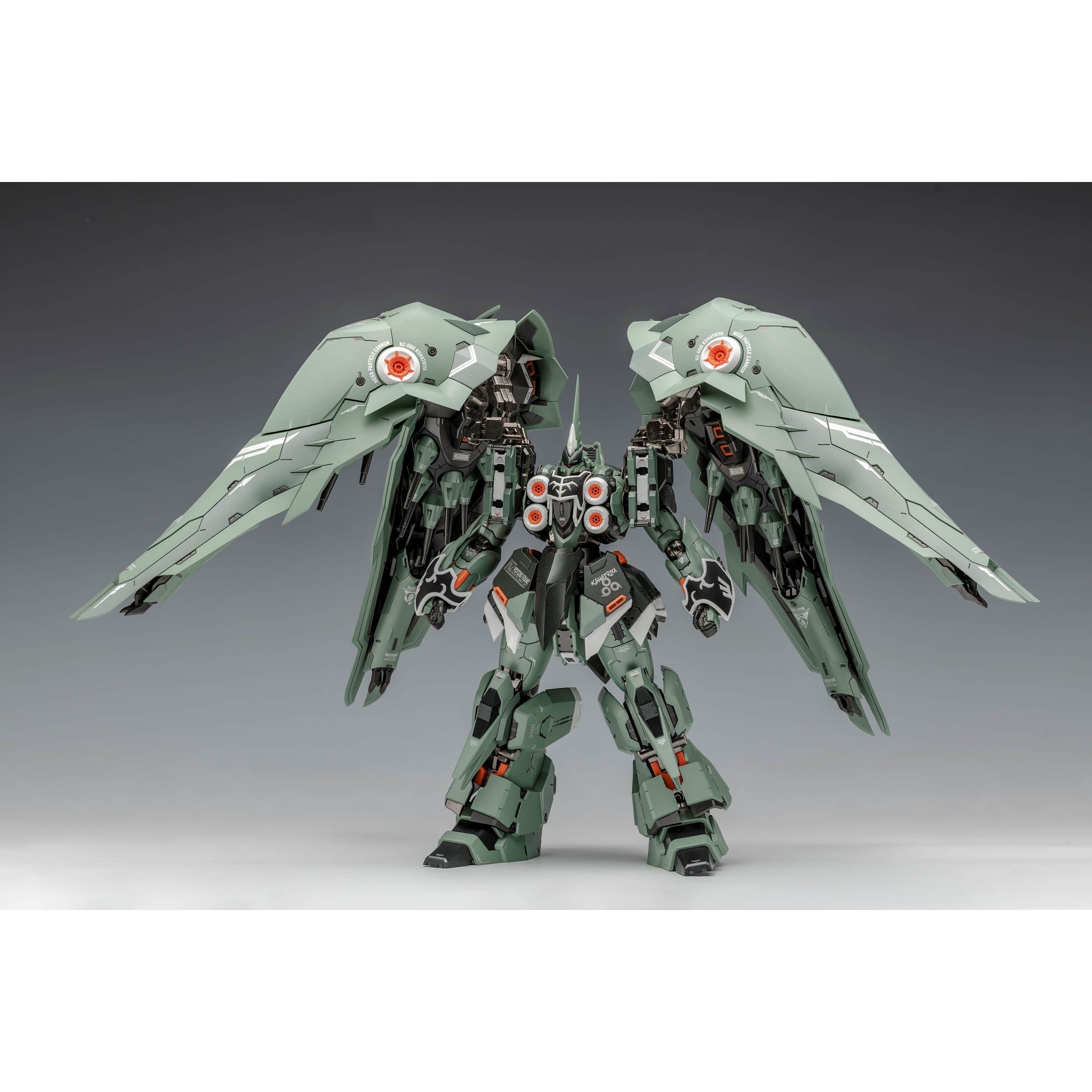 Finally a 1/100 Master Grade style Kshatriya fully painted available at BC Hobbies 