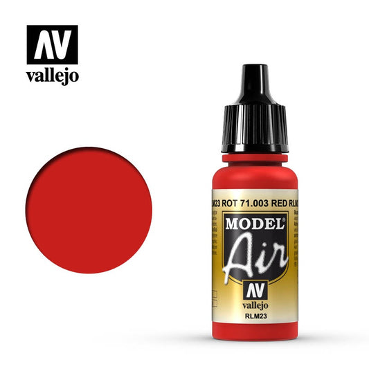 Vallejo Model Air 71.003 Red (RLM23) 17mL