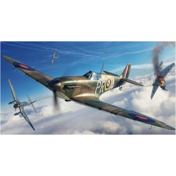 WW II Spitfire Mk Ia Aircraft 1/48 by Eduard