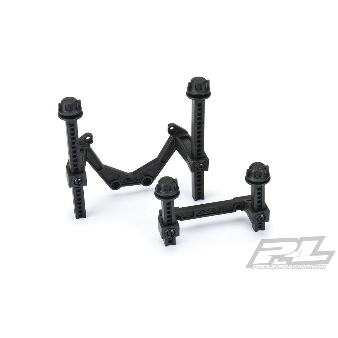 Pro-Line Extended Front and Rear Body Mounts for Rustler 4x4 PRO6362-00