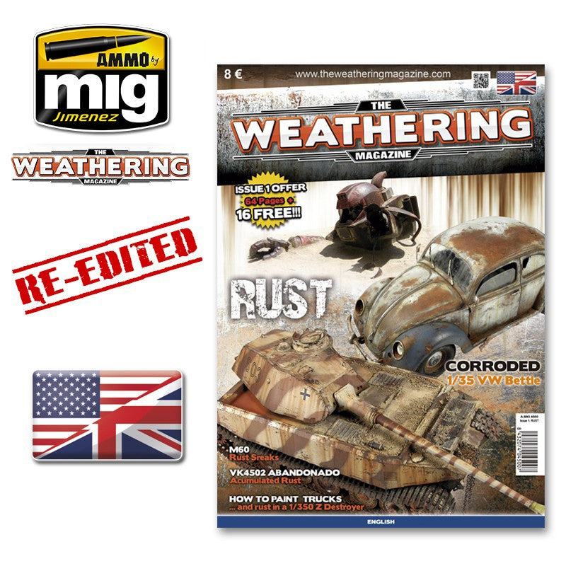 Ammo Mig The Weathering Magazine No 1: Rust (English)