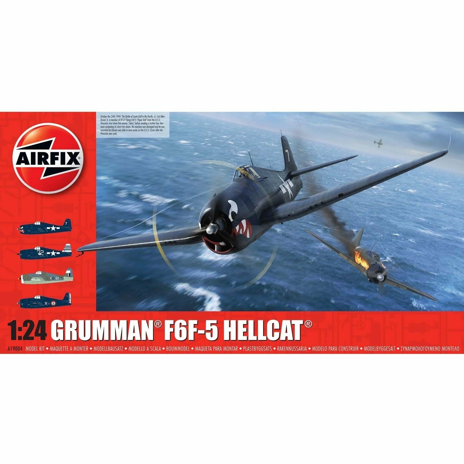 Grumman f6f-5 Hellcat 1/24 by Airfix