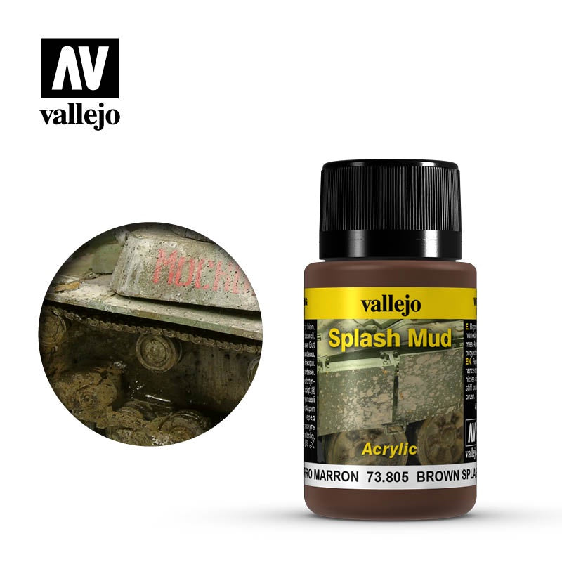 VAL73805 Weathering Effects - Brown Splash Mud (40ml)