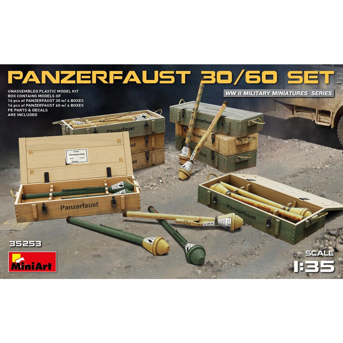 Panzerfaust 30/60 Set #35253 1/35 Detail Kit by MiniArt