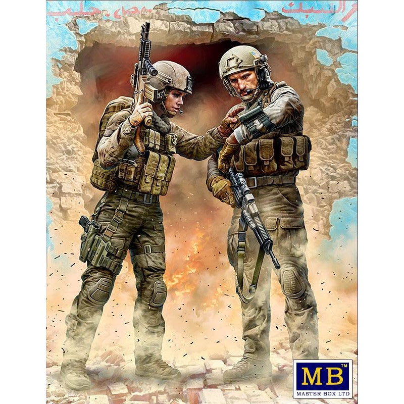 Modern War (Kit no. 1) Our Route Has Been Changed! 1/24 by Master Box