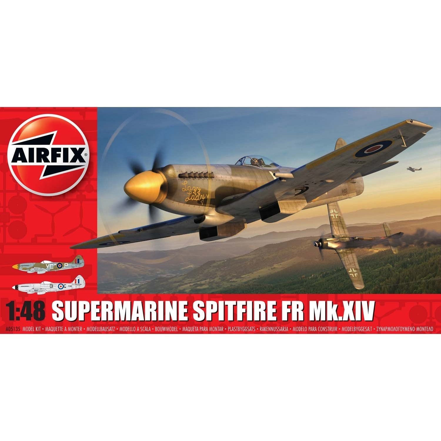 Supermarine Spitfire FR Mk. XIV 1/48 by Airfix