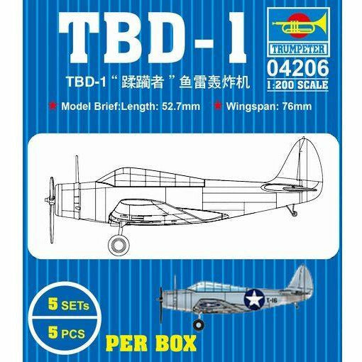 TBD-1 1/200 by Trumpeter