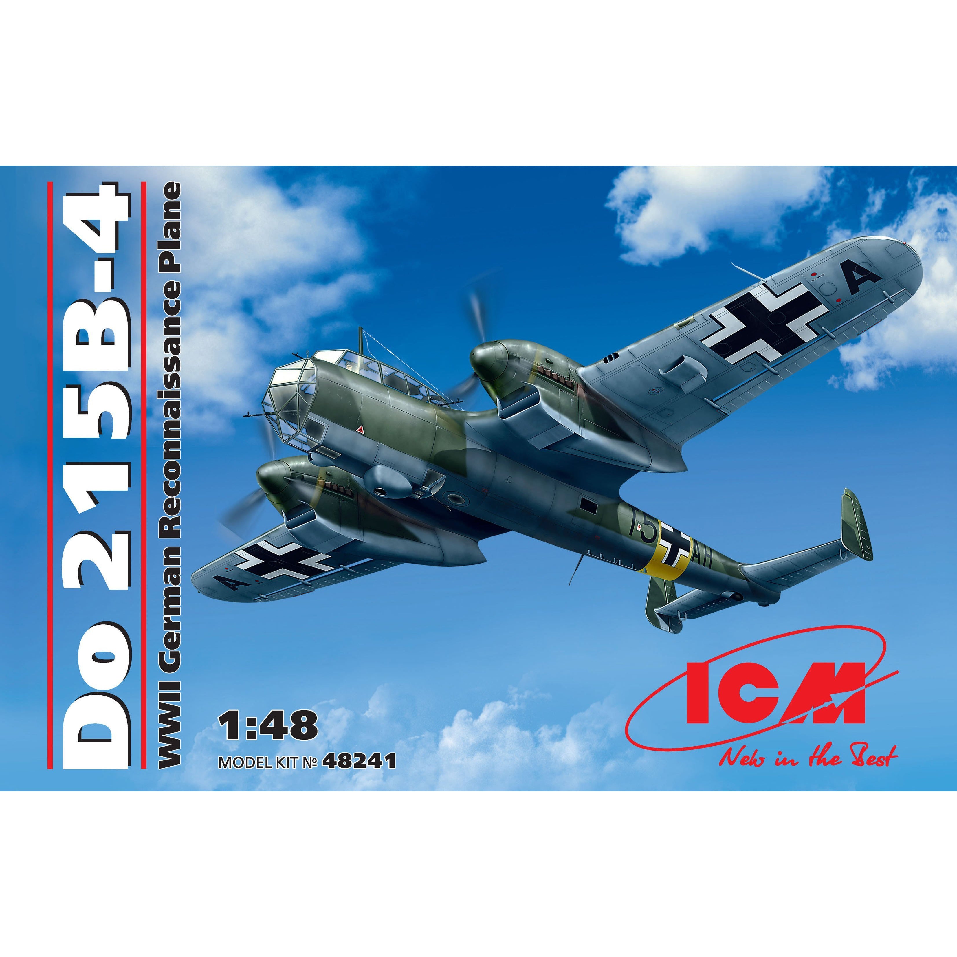 Do 215 B-4 German Reconnaissance Plane 1/48 by ICM