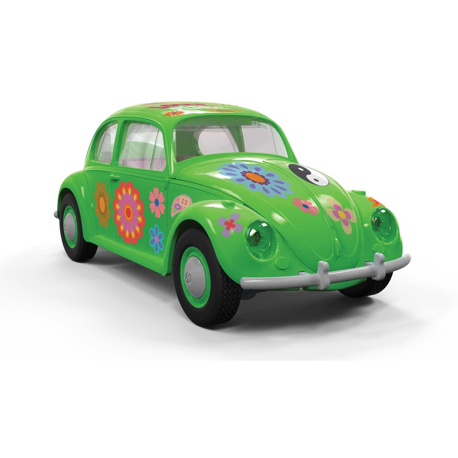 VW Beetle "Flower Power" 1/24 Quick Build Car Kit #J6031 by Airfix