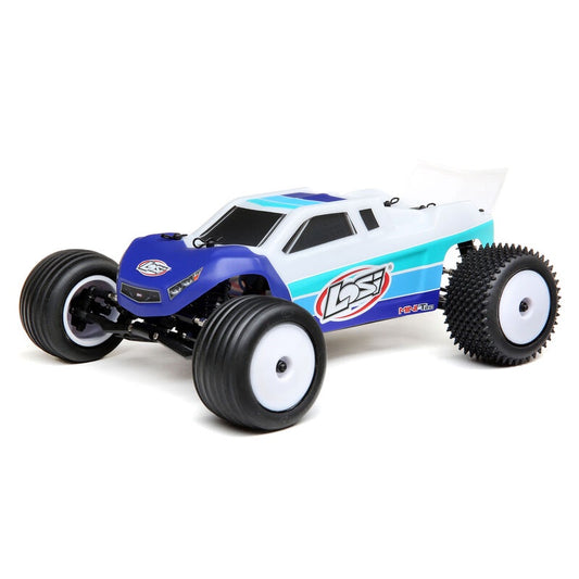 Losi 1/18 2WD Stadium Truck RTR Brushless Mini-T 2.0 - Blue LOS01019T2