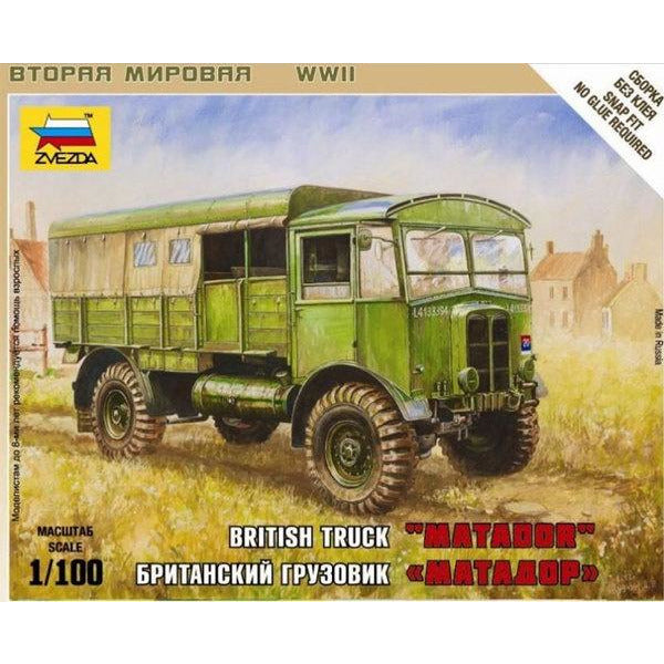 British Truck Matador 1/100 by Zvezda