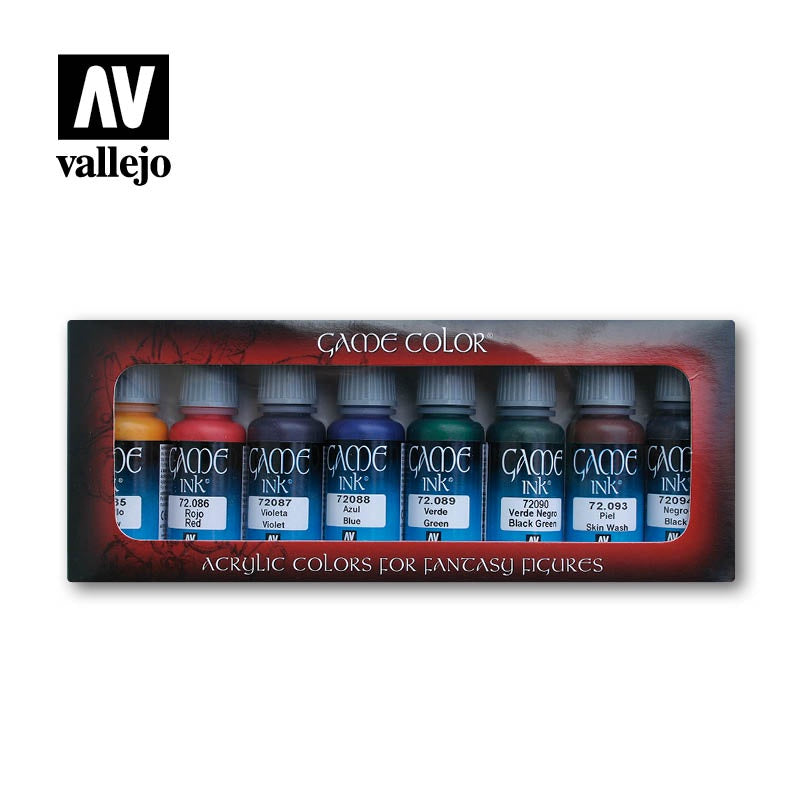 VAL72296 Game Inks Paint Set