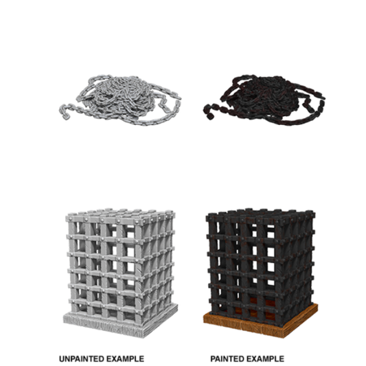 D&D Unpainted Mini - Cage and Chains 73419