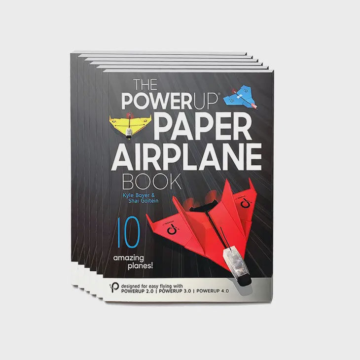 PowerUp Paper Airplane Book