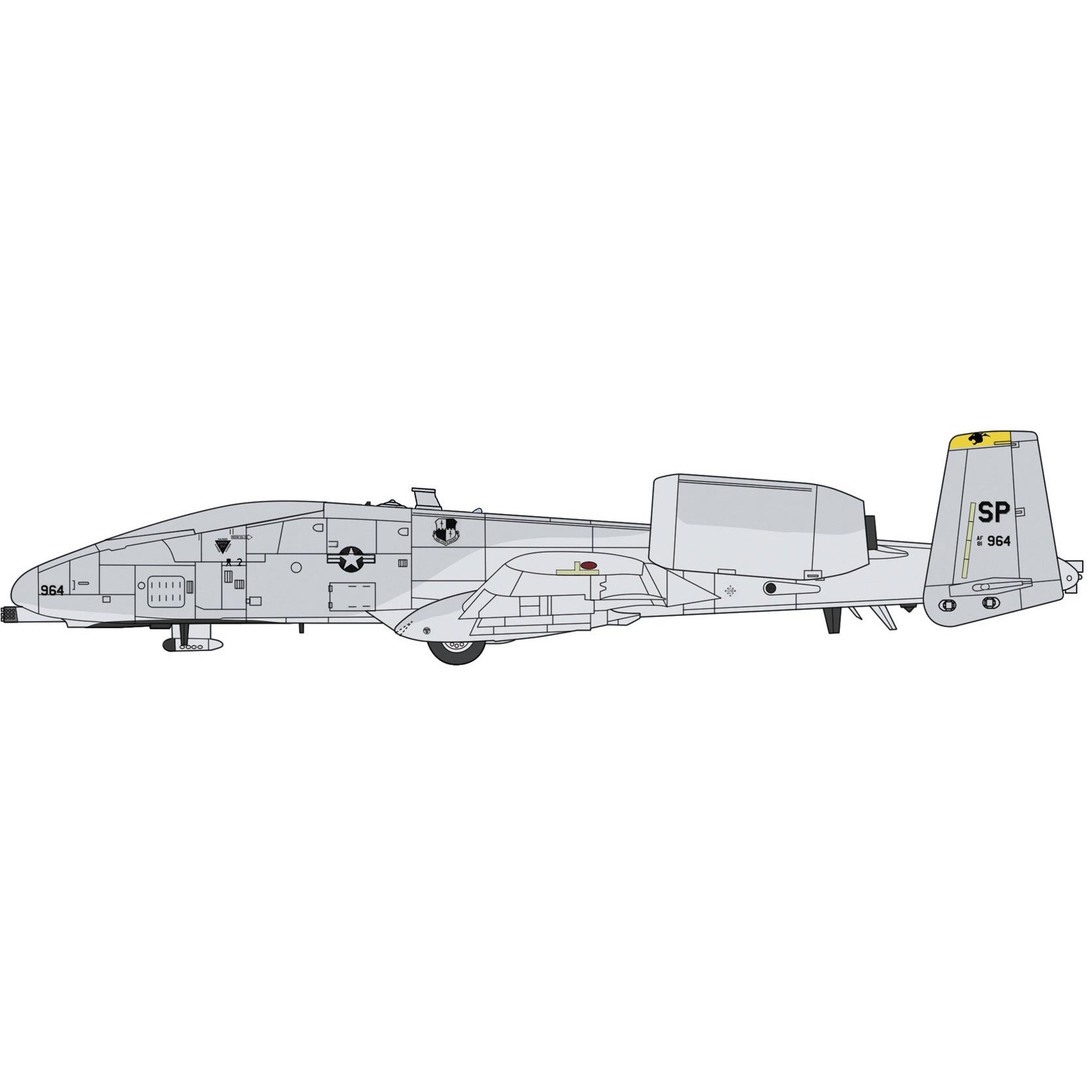 Hasegawa A10 Thunderbolt II UAV 1/72 by Hasegawa