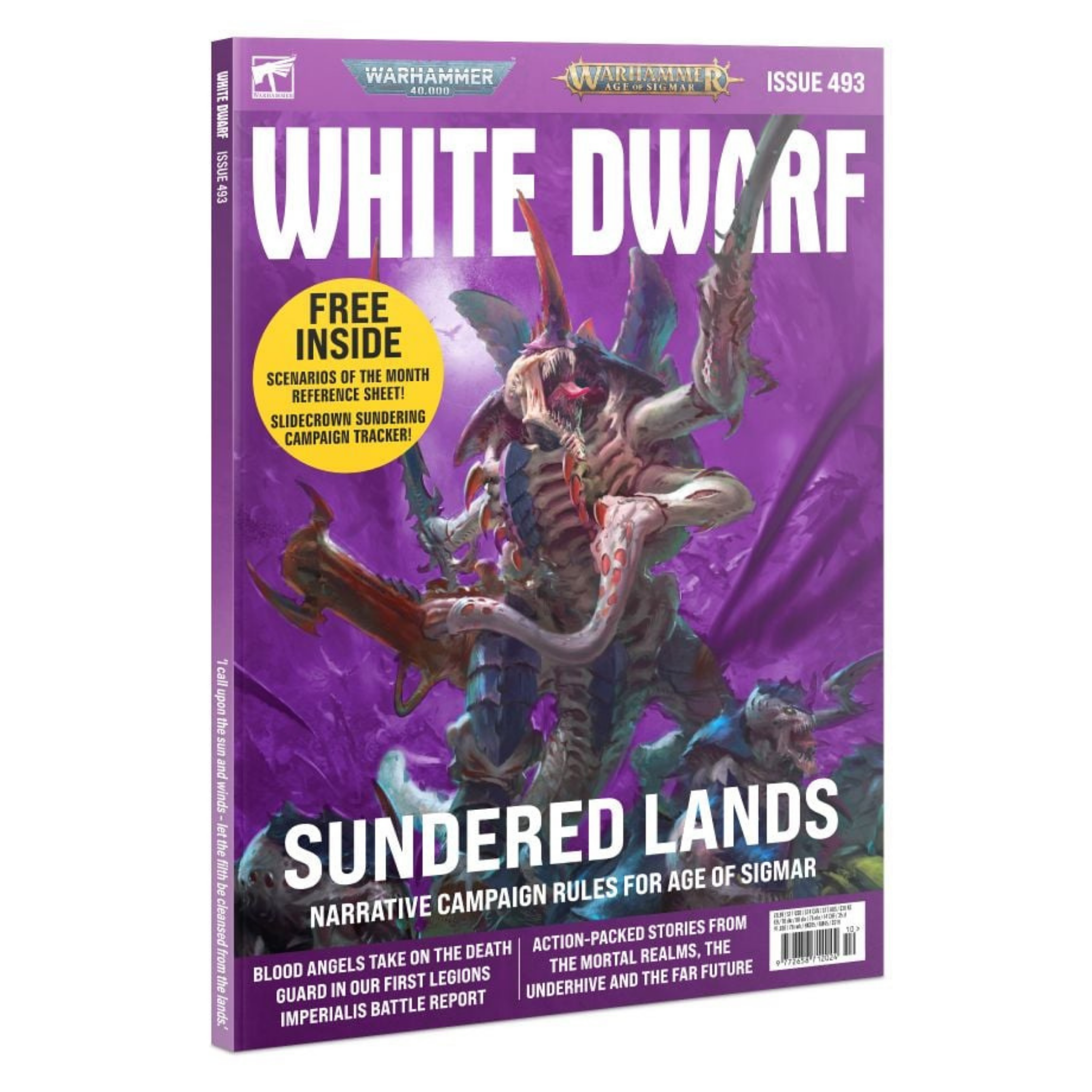 Warhammer Magazine White Dwarf Issue 493 (October 2023)