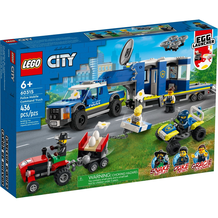 Lego City: Police Mobile Command Truck 60315