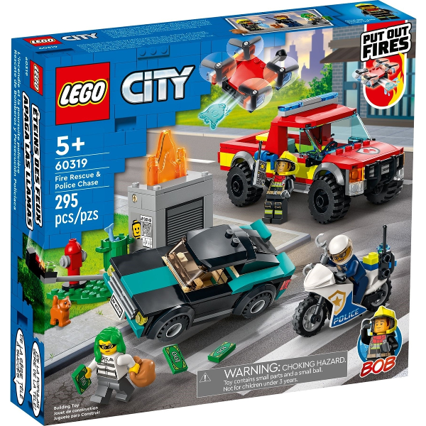 Lego City: Fire Rescue & Police Chase 60319