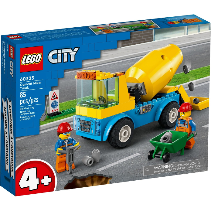 Lego City: Cement Mixer Truck 60325