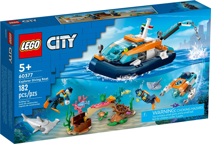 Lego City: Explorer Diving Boat 60377