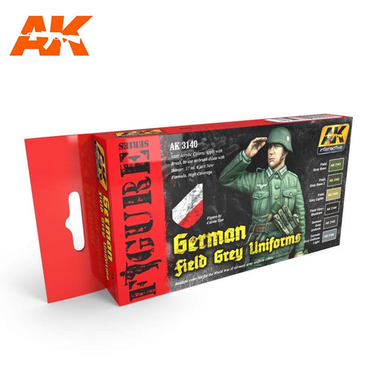 AK-11635 German Field Grey Uniforms Colors Set