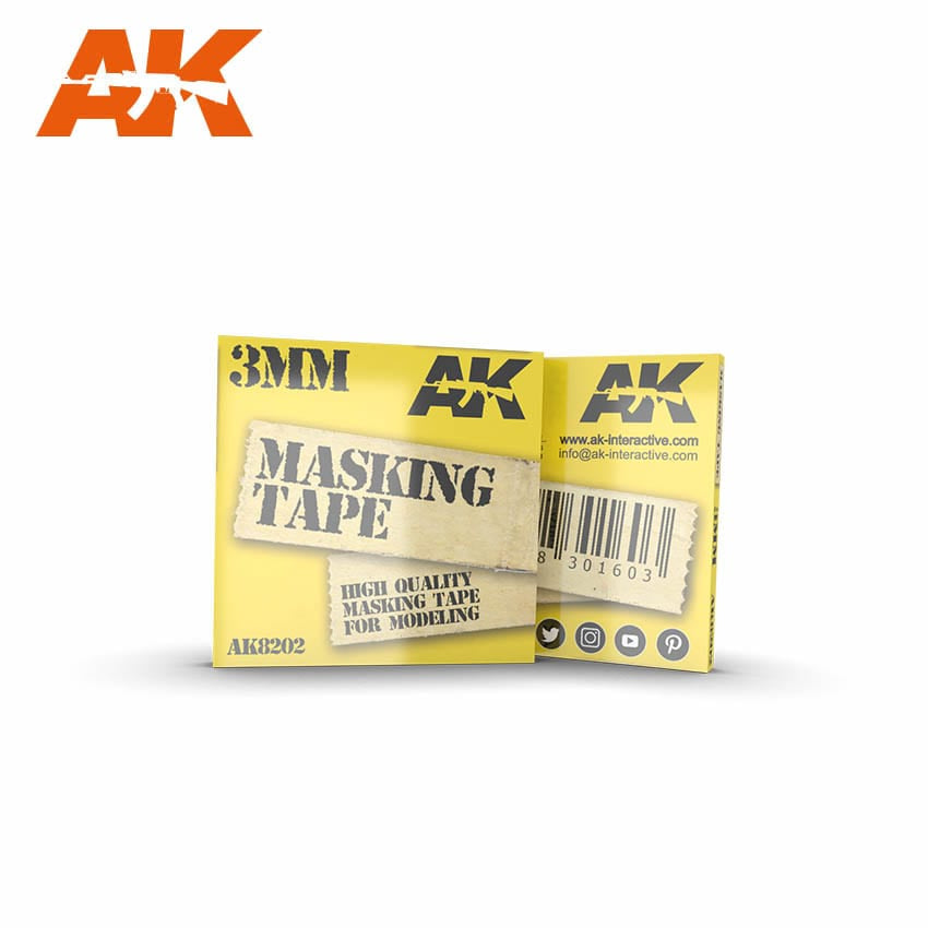 AK Interactive Masking Tape 3mm AK-8202