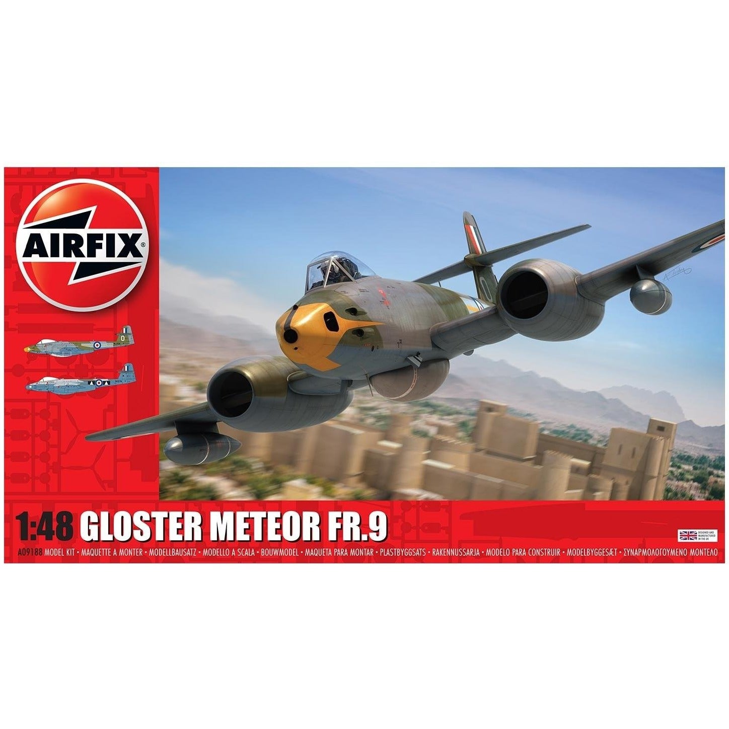 Gloster Meteor FR9 1/48 by Airfix