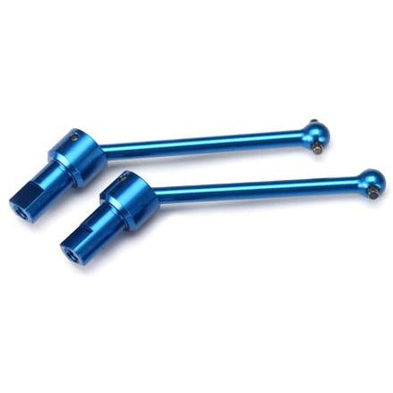 LaTrax Driveshaft Front/Rear (2) (Blue Aluminum) - TRA7650R