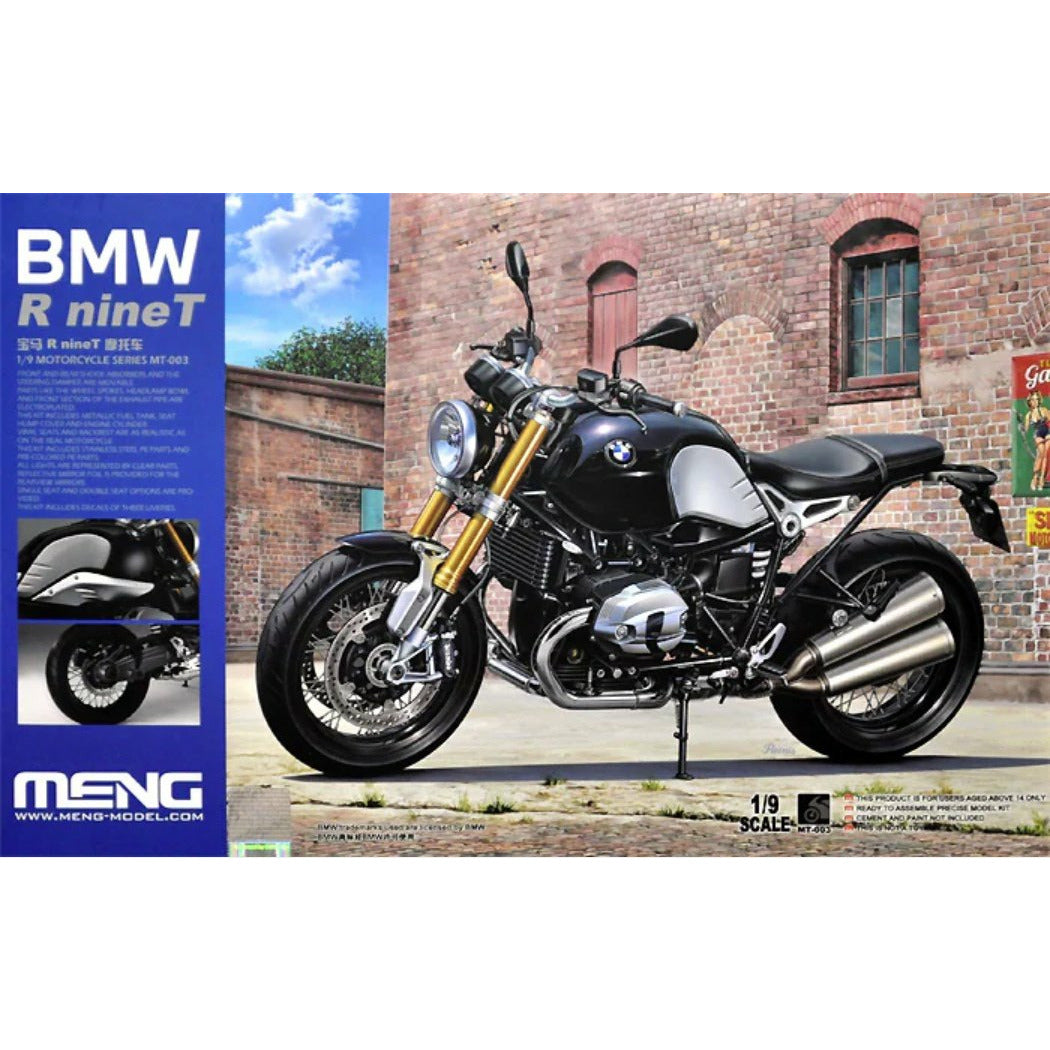 BMW R nineT Pre-Coloured 1/9 #MT-003S by Meng