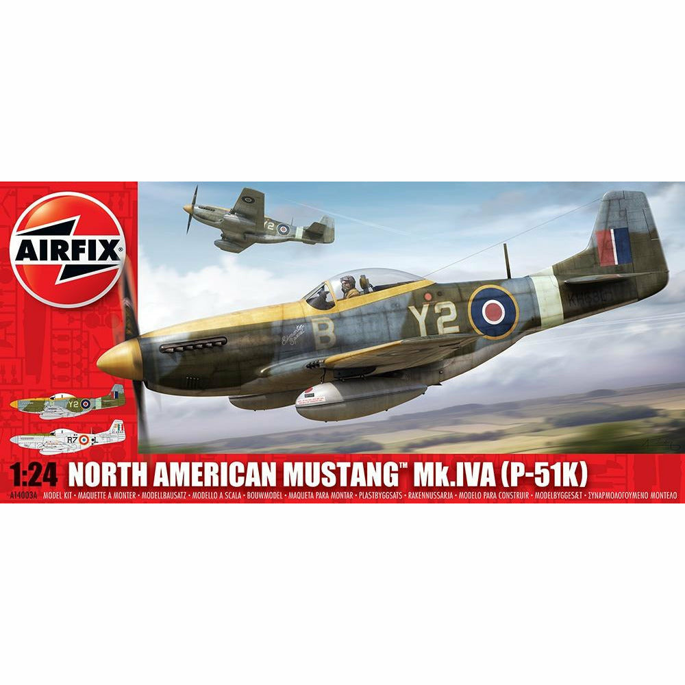 P-51k Mustang 1/24 by Airfix
