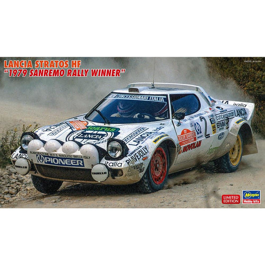Lancia Stratos HF 1979 1/24 Model Car Kit #20440 by Hasegawa