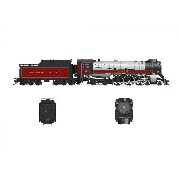 Royal Hudson Locomotive HO 2829 Oil