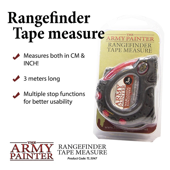 The Army Painter Rangefinder Tape Measurer TAPTL5047