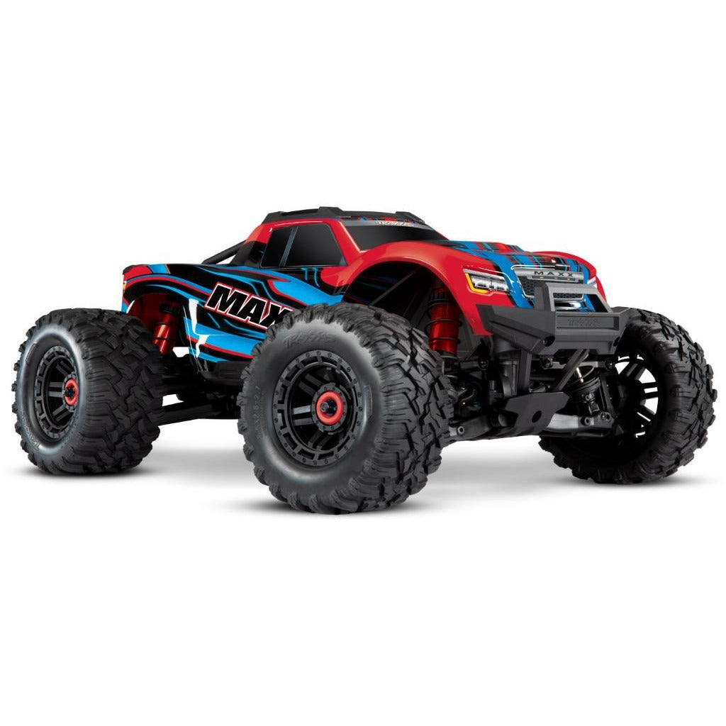 Traxxas Maxx with 4S ESC - RedX 1/10 Scale 4WD Brushless Electric Monster Truck
