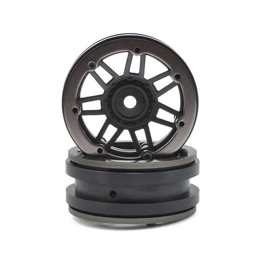 1.9 Beadlock Raceline #931 Injector, Black/Gun Metal (2) PBTW19931BG