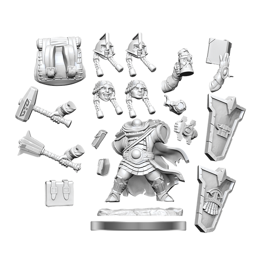 D&D Frameworks: Dwarf Cleric Female 75010
