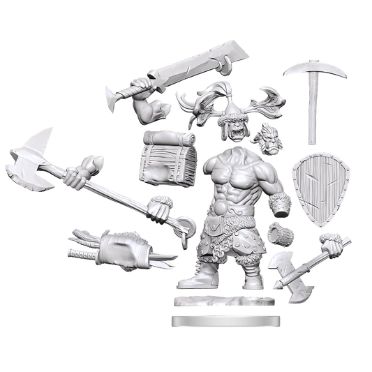 D&D Frameworks: Orc Barbarian Male 75011
