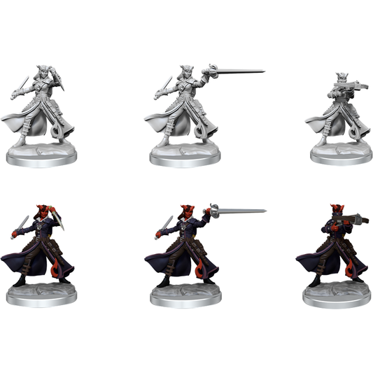 D&D Frameworks: Tiefling Rogue Female 75020